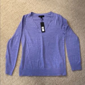 Banana Republic Lavender Merino Wool Sweater